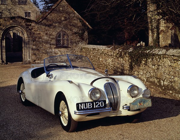 1950 Jaguar XK120. Creator: Unknown.