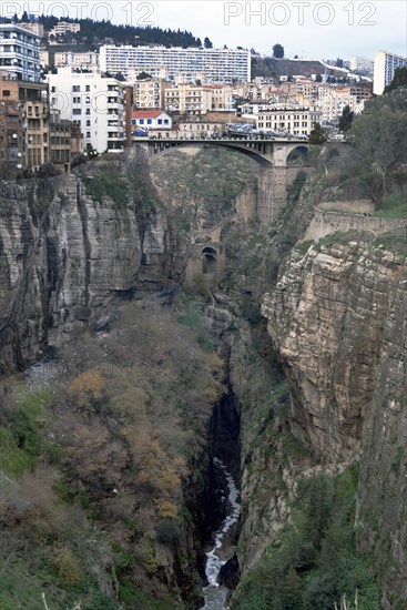 Algeria, Constantine, Old Roman Br, Gorge