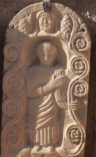 Algeria, Lambaesis, tombstones