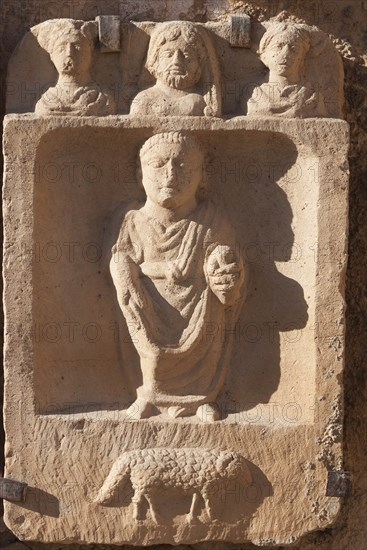 Algeria, Lambaesis, tombstones