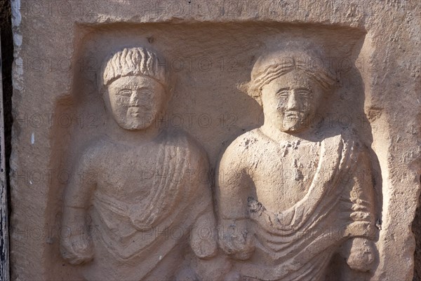 Algeria, Lambaesis, tombstones