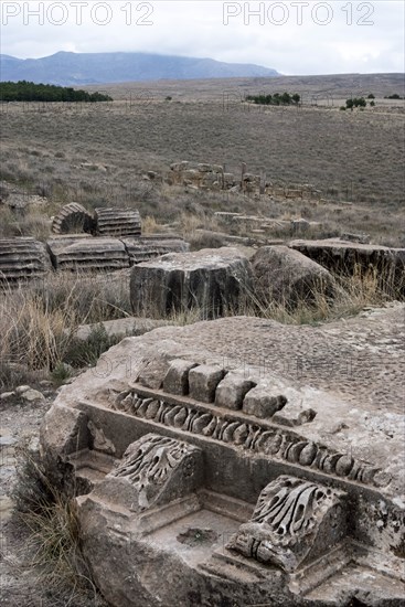 Algeria, Timgad, various