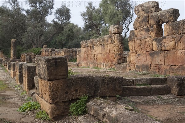 Algeria, Tipasa, Temples