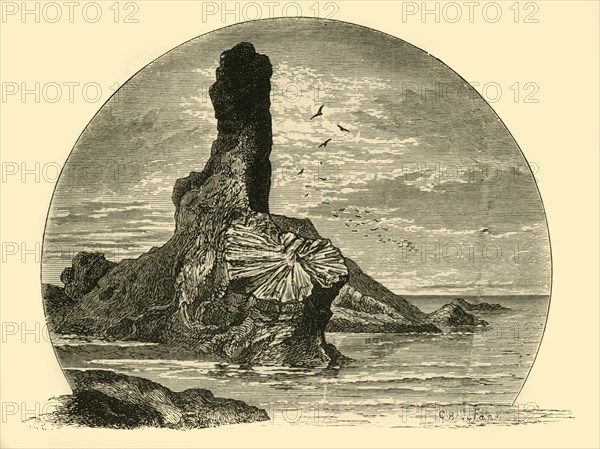 'The Rock and Spindle', 1898. Creator: Unknown.