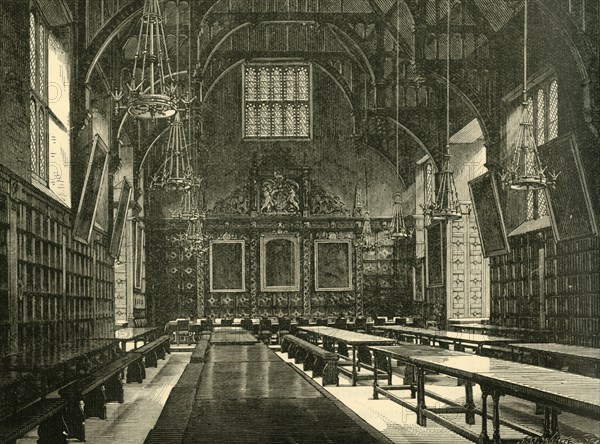 'Hall of Trinity College', 1898. Creator: Unknown.