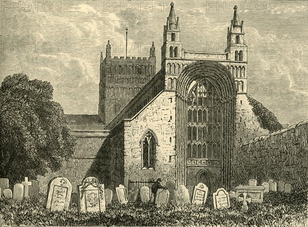 'Tewkesbury Abbey', 1898. Creator: Unknown.