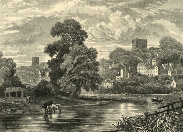 'Guildford. From the River', 1898. Creator: Unknown.