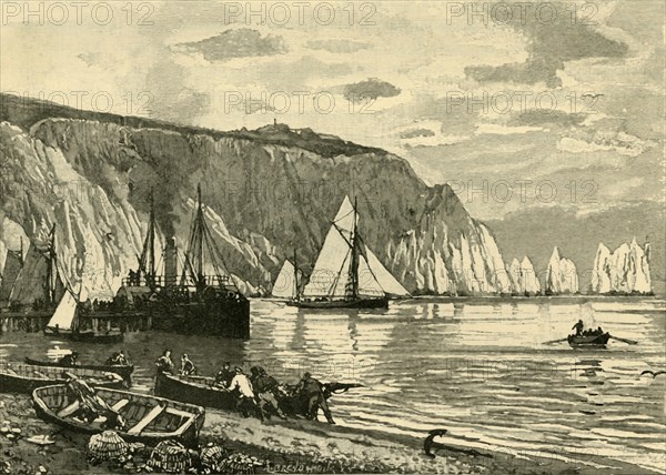 'Alum Bay', 1898. Creator: Unknown.