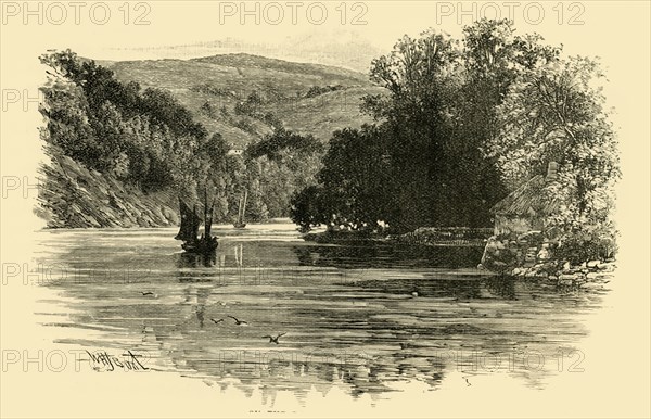 'On the Dart at Waynfleet', 1898. Creator: Unknown.