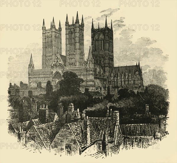 'The Cathedral, from the South-West', 1898. Creator: Unknown.