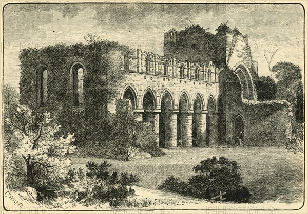 'Buildwas Abbey', 1898. Creator: Unknown.