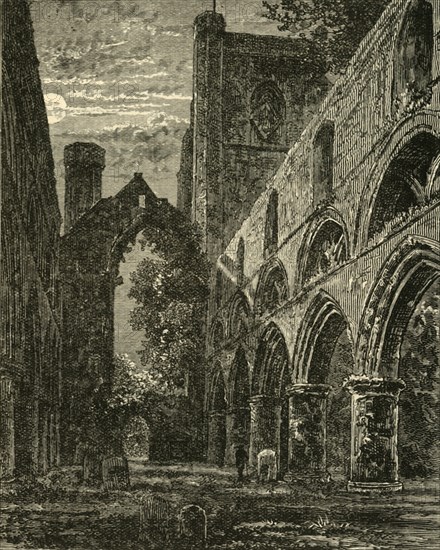 'Nave of Dunkeld Cathedral', 1898. Creator: Unknown.
