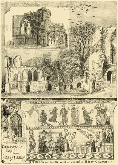 'Picturesque Bits from Easby Abbey', 1898. Creator: Unknown.