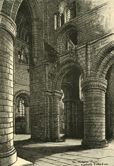 'Part of the Nave, Carlisle Cathedral', 1898. Creator: Unknown.