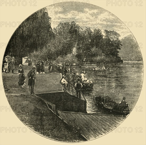 'The Thames at Ray Mead', 1898. Creator: Unknown.