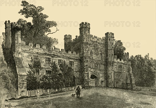 'Gateway of Battle Abbey', 1898. Creator: Unknown.