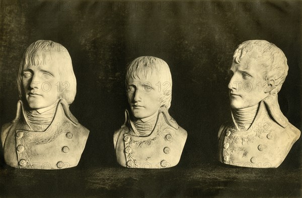 Busts of Napoleon, late 18th century, (1921). Creator: Unknown.