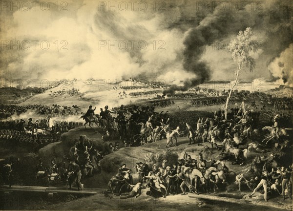 The Battle of Borodino, 7 September 1812, (1921). Creator: Unknown.