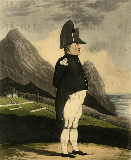 'Napoleon Bonaparte', 1816, (1921).  Creator: Unknown.