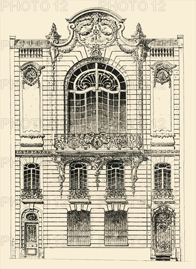 Private house in Paris, 1903. Creator: Unknown.