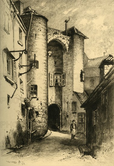 'Le Passage Des Chénizelles À Laon (Aisne)', 1903. Creator: Unknown.