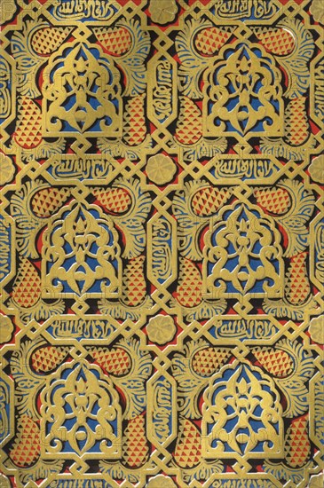 'Ornaments on panels, Hall of Ambassadors', 1907. Creator: Unknown.