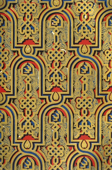 'Ornaments on panels, Hall of Ambassadors', 1907. Creator: Unknown.