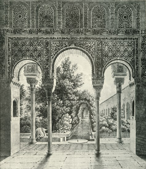 'Garden of the Generalife', 19th century, (1907).  Creator: Unknown.