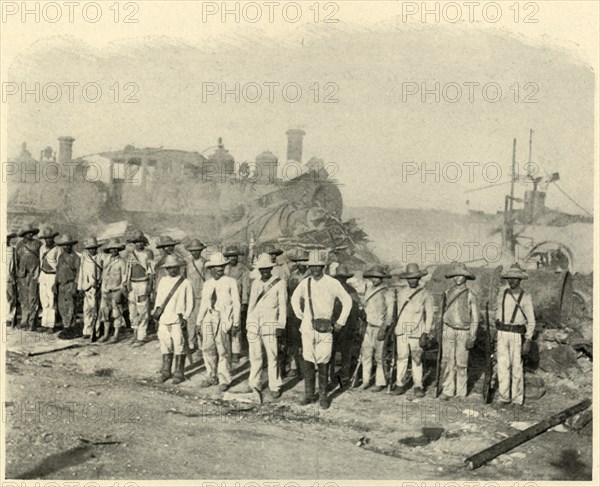 'Cuban Soldiers (?)...June 23rd', Spanish-American War, June 1898, (1899). Creator: Burr McIntosh.