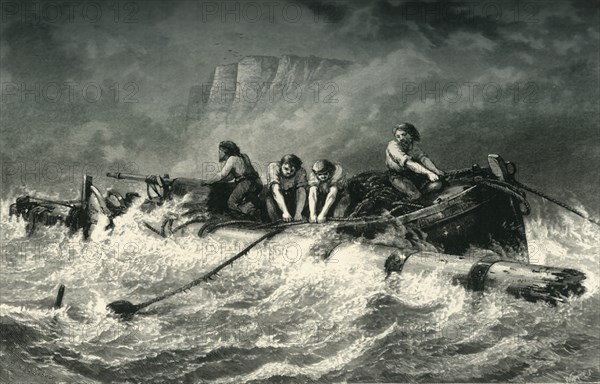 'Off Beachy Head', c1870.