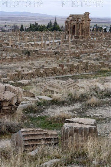 Algeria, Timgad, various