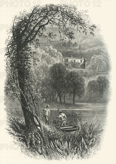 'Brantwood, Coniston. - Residence of Mr. Ruskin', c1870.