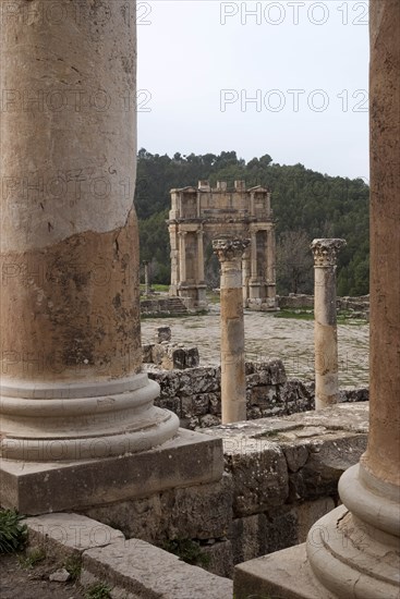 Algeria, Djemila, SS Temple