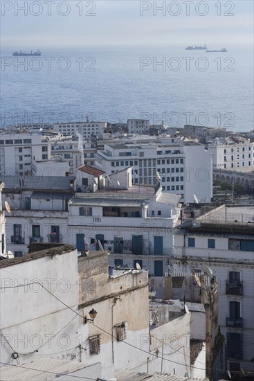 Algeria, Algiers, Harbour view