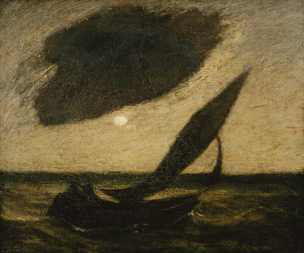 Under a Cloud, ca. 1900. Creator: Albert Pinkham Ryder.