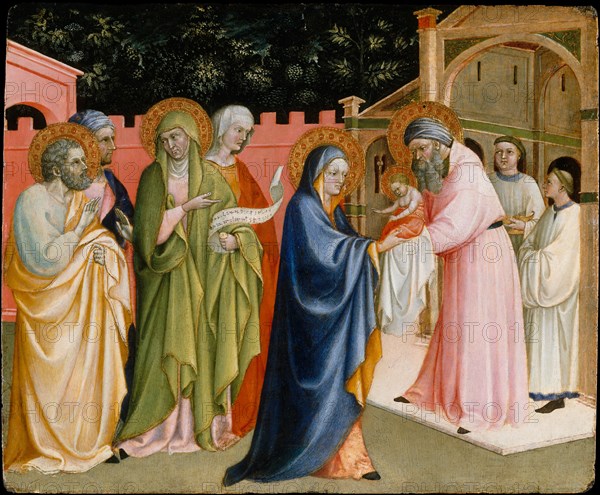 The Presentation in the Temple, probably ca. 1430. Creator: Alvaro Pirez.