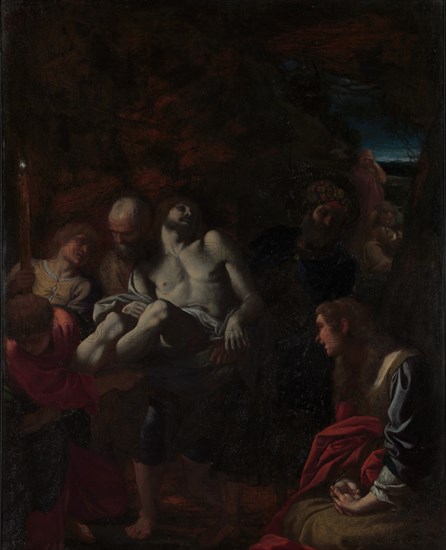 The Burial of Christ, 1595. Creator: Annibale Carracci.