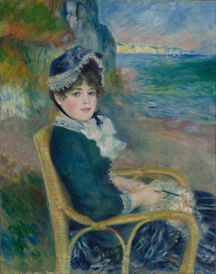 By the Seashore, 1883. Creator: Pierre-Auguste Renoir.