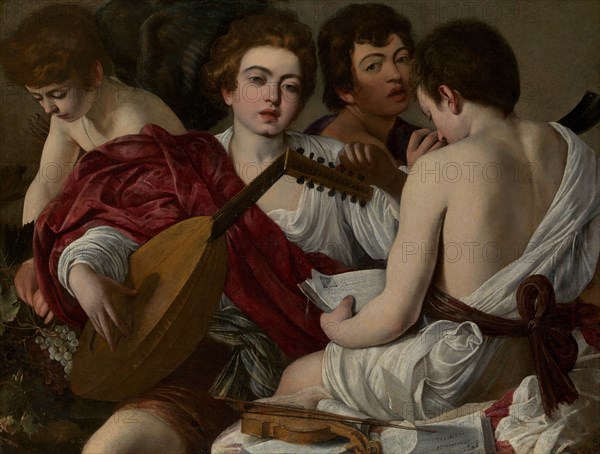 The Musicians, 1597. Creator: Michelangelo Caravaggio.