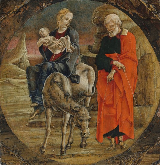 The Flight into Egypt, 1470s. Creator: Cosmè Tura.