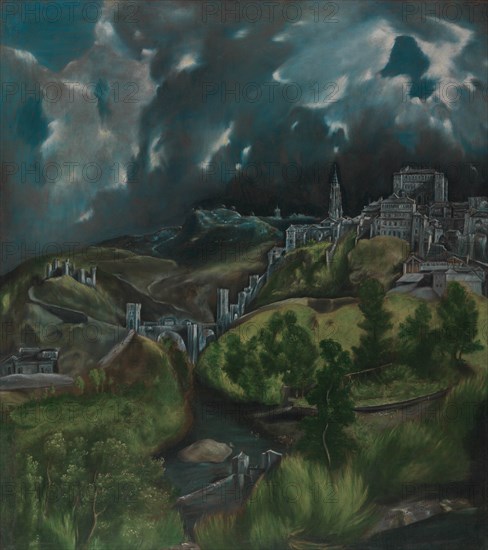 View of Toledo, ca. 1599-1600. Creator: El Greco.