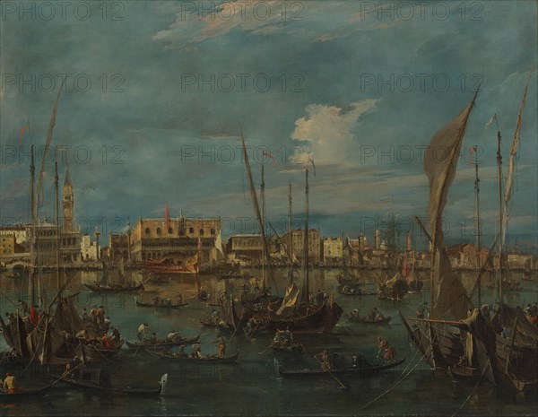 Venice from the Bacino di San Marco, ca. 1765. Creator: Francesco Guardi.