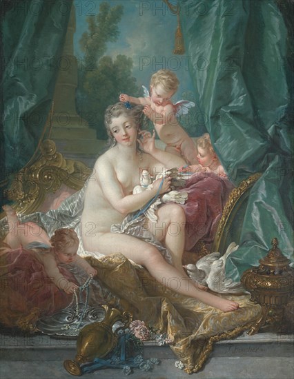 The Toilette of Venus, 1751. Creator: Francois Boucher.