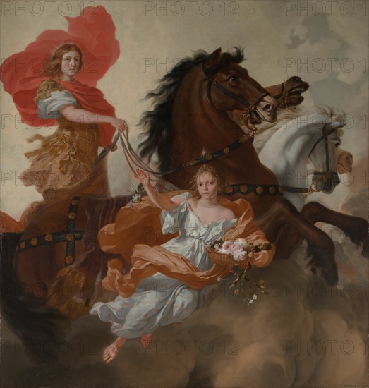 Apollo and Aurora, 1671. Creator: Gerard de Lairesse.