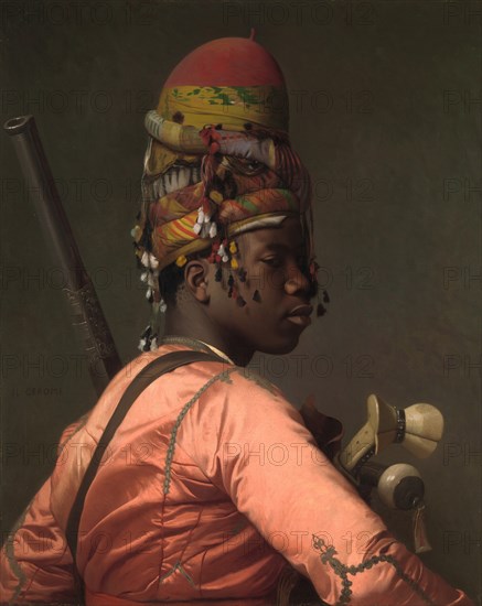 Bashi-Bazouk, 1868-69. Creator: Jean-Leon Gerome.