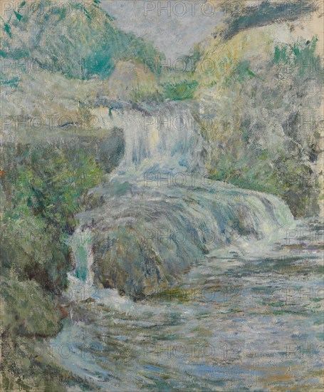Waterfall, ca. 1889-91. Creator: John Henry Twachtman.