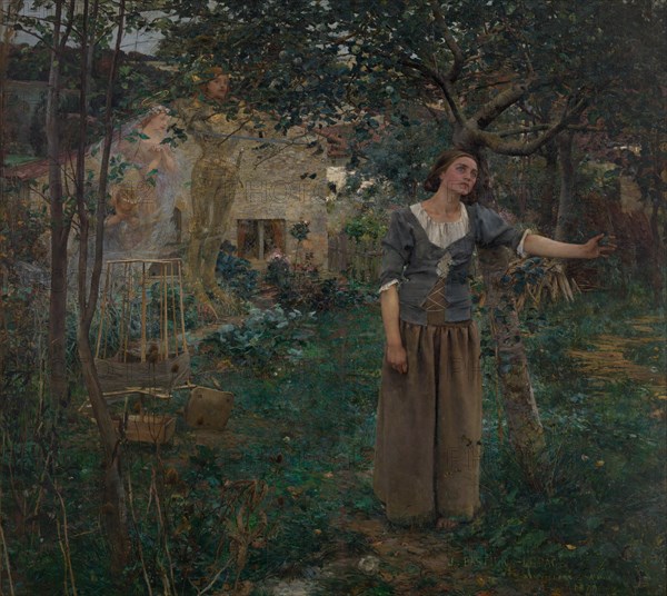 Joan of Arc, 1879. Creator: Jules Bastien-Lepage.