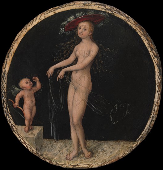 Venus and Cupid, ca. 1525-27. Creator: Lucas Cranach the Elder.