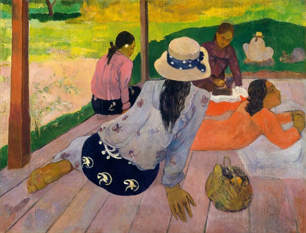 The Siesta, ca. 1892-94. Creator: Paul Gauguin.