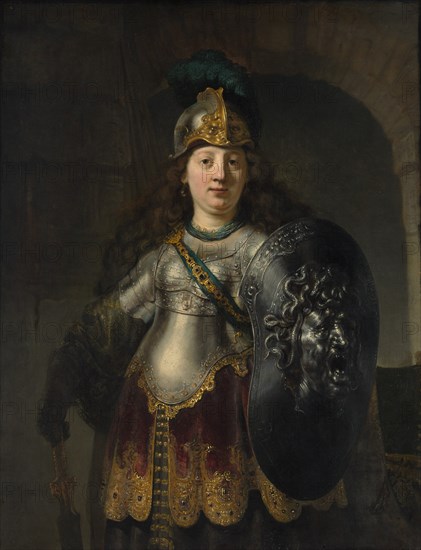 Bellona, 1633. Creator: Rembrandt Harmensz van Rijn.